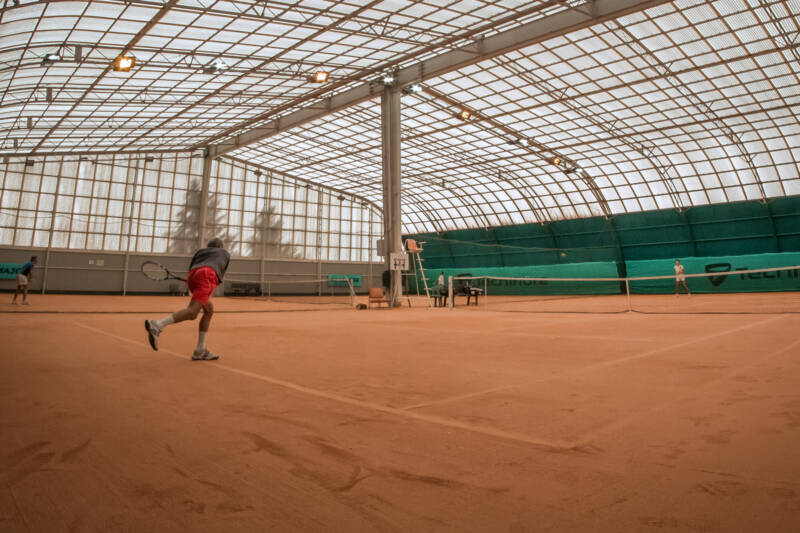 Bulle de tennis