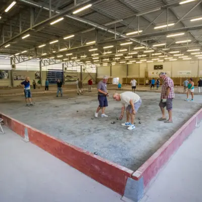 Compétition de pétanque au Boulodrome municipal