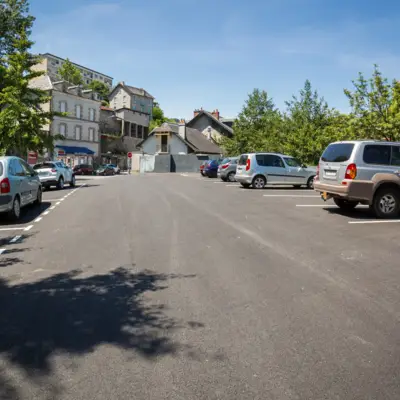 Vue du parking du Docteur Valette