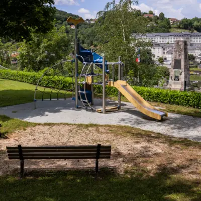 Aire de jeux pour enfants rue Sylvain-Combes