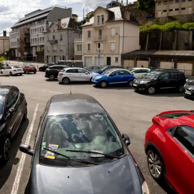 Vue du parking Souletie